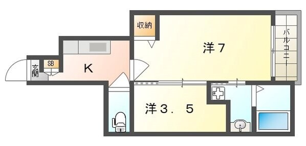 グレイシィーY・KIIの物件間取画像